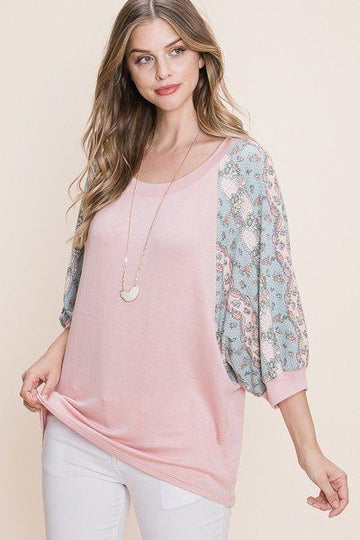 Solid French Terry Top